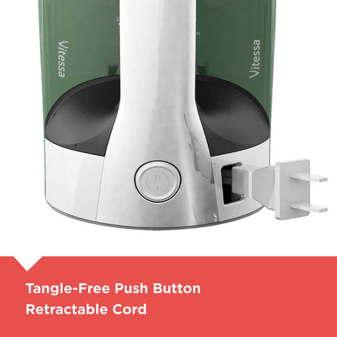 BLACK+DECKER Vitessa Cord Reel keeps cord tidy and tangle-free.