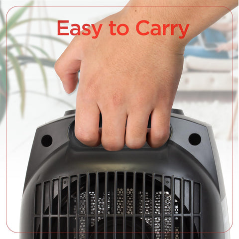 BHDC201 low/high heat settings provide flexible personal comfort.