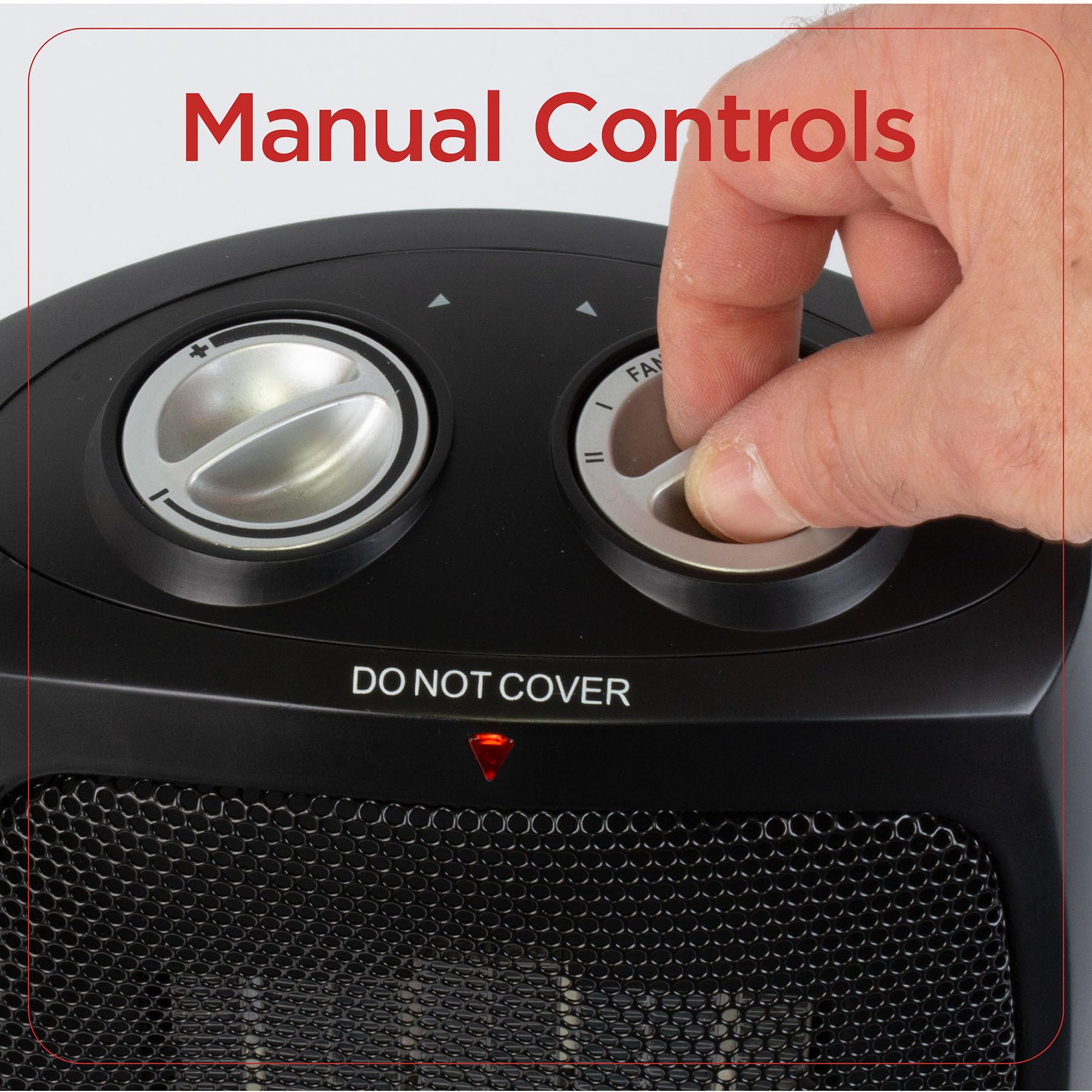 BHDC201 thermostat controls emphasize adjustable warmth for your workspace.