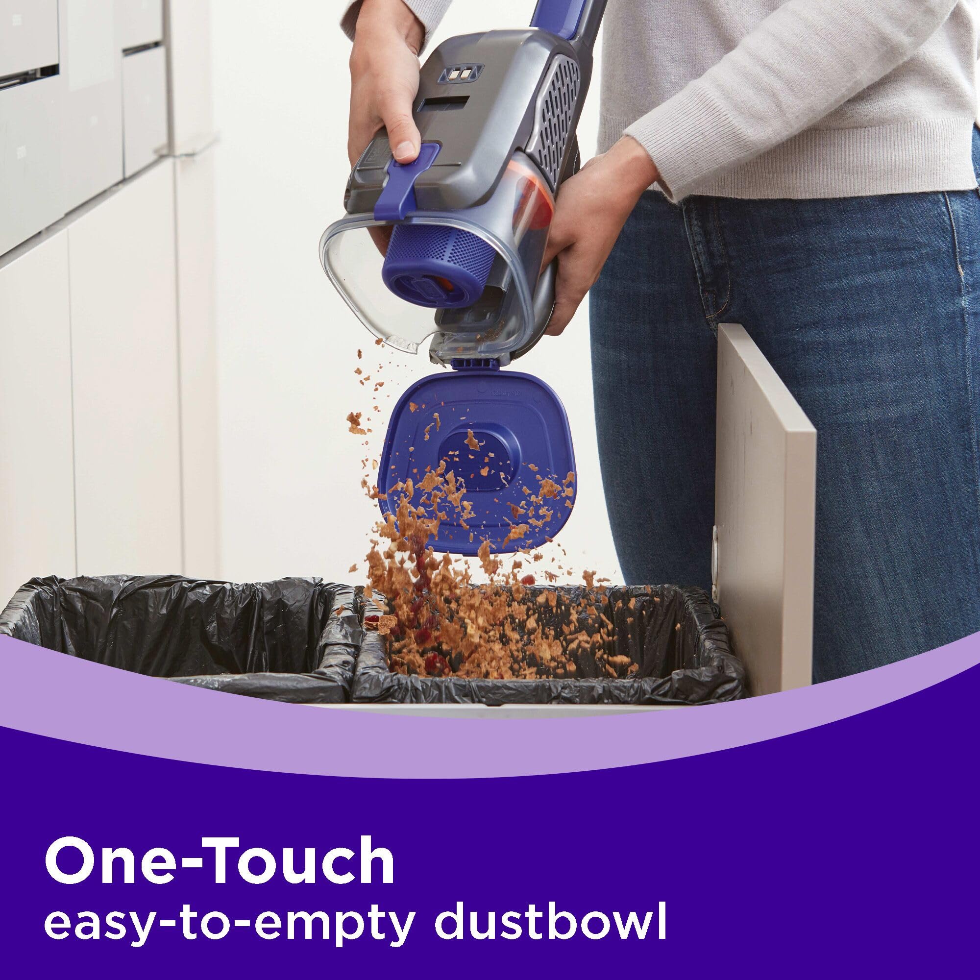Washable pre-filter and filter maintain suction strength