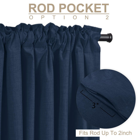 Thermal-insulated blackout curtains highlighting energy saving and heat protection
