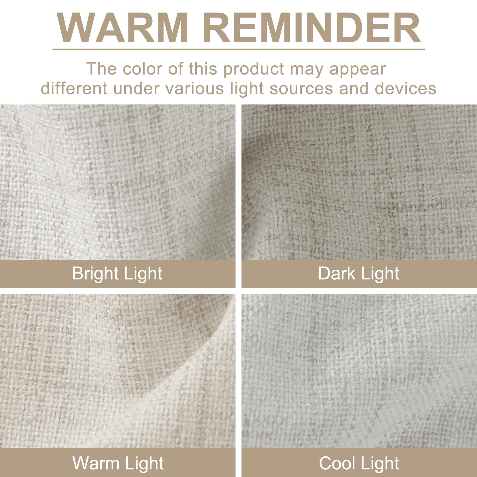 100% Blackout Shield curtains create a darker room by blocking sunlight.