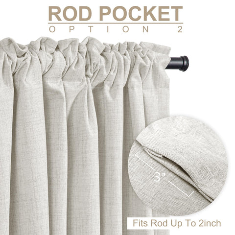 100% Blackout Shield thermal-insulation visual suggests energy efficiency and comfortable warmth.