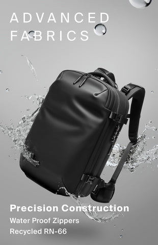 BlackVoyage Vortex with TSA lock ensures secure carry-on travel.