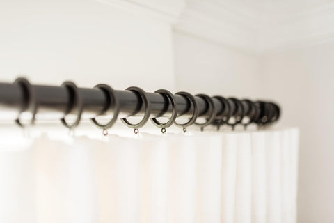 BLASTHOME Pro-tip: apply a thin petroleum jelly layer for smoother curtain glide.