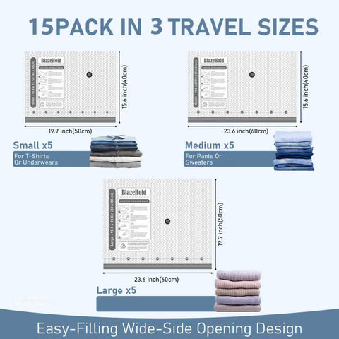 BlazeHold large bags focus for bulkier items like jackets and towels