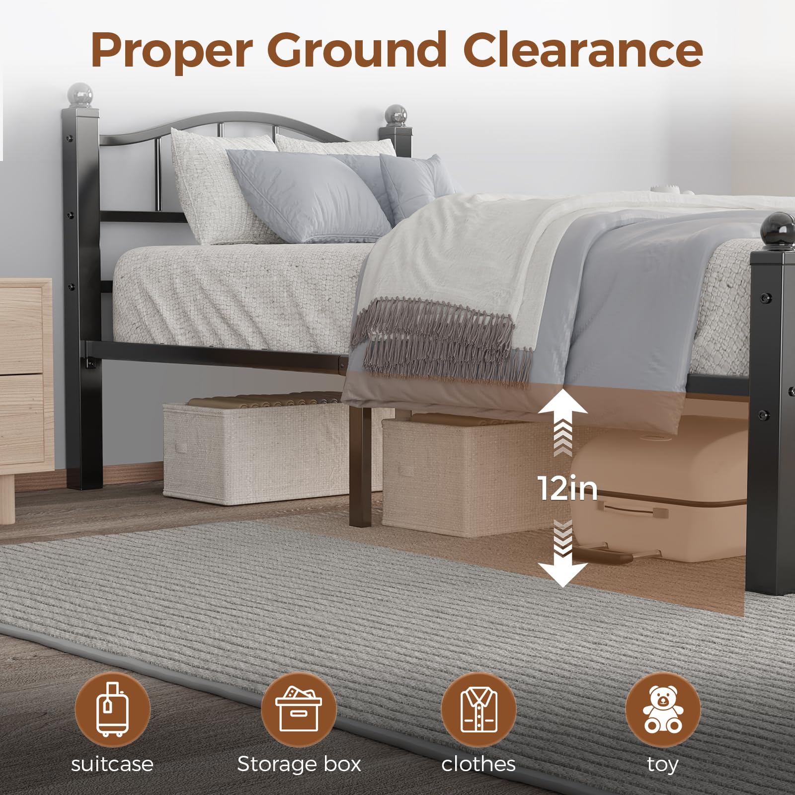 Blbeed noise-dampening joints reduce squeaks for peaceful sleep