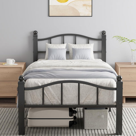 Blbeed Twin XL bed frame with noise-free design offering peaceful sleep and reliable support.