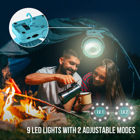 BLBS quiet 3000RPM wind delivers strong airflow at low noise.