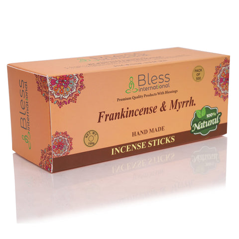 Bless International yoga and meditation use with incense lit