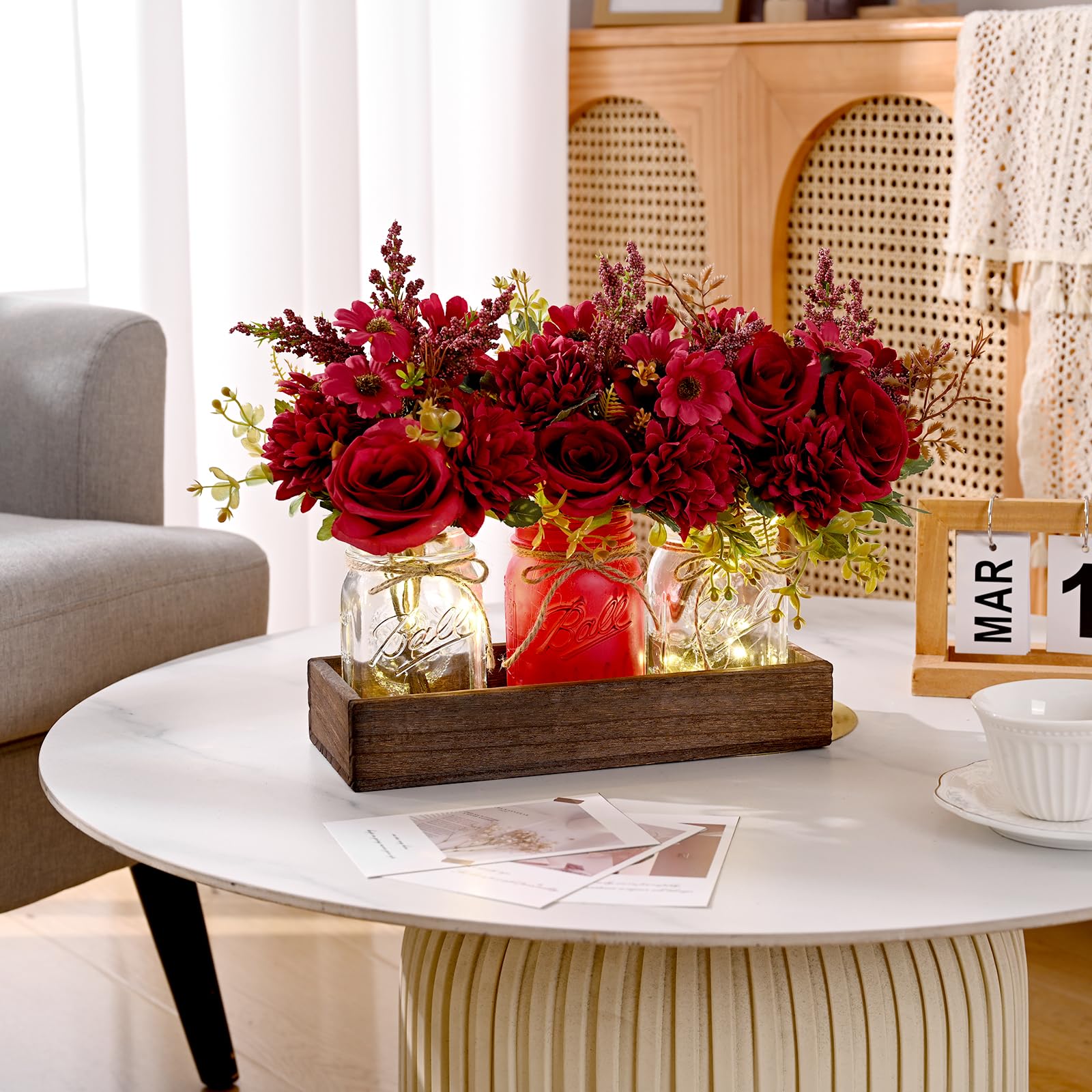 BLEUM CADE easy assembly centerpiece ready in minutes
