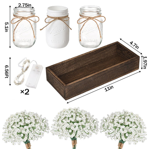 BLEUM CADE wooden tray decor enhances surface organization and style