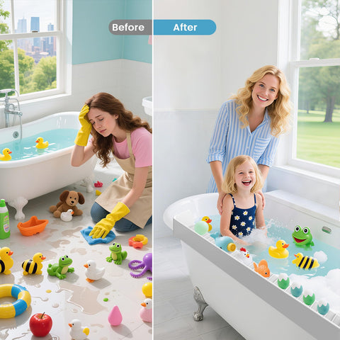 Blgiont Splash Guard folded storage for space saving