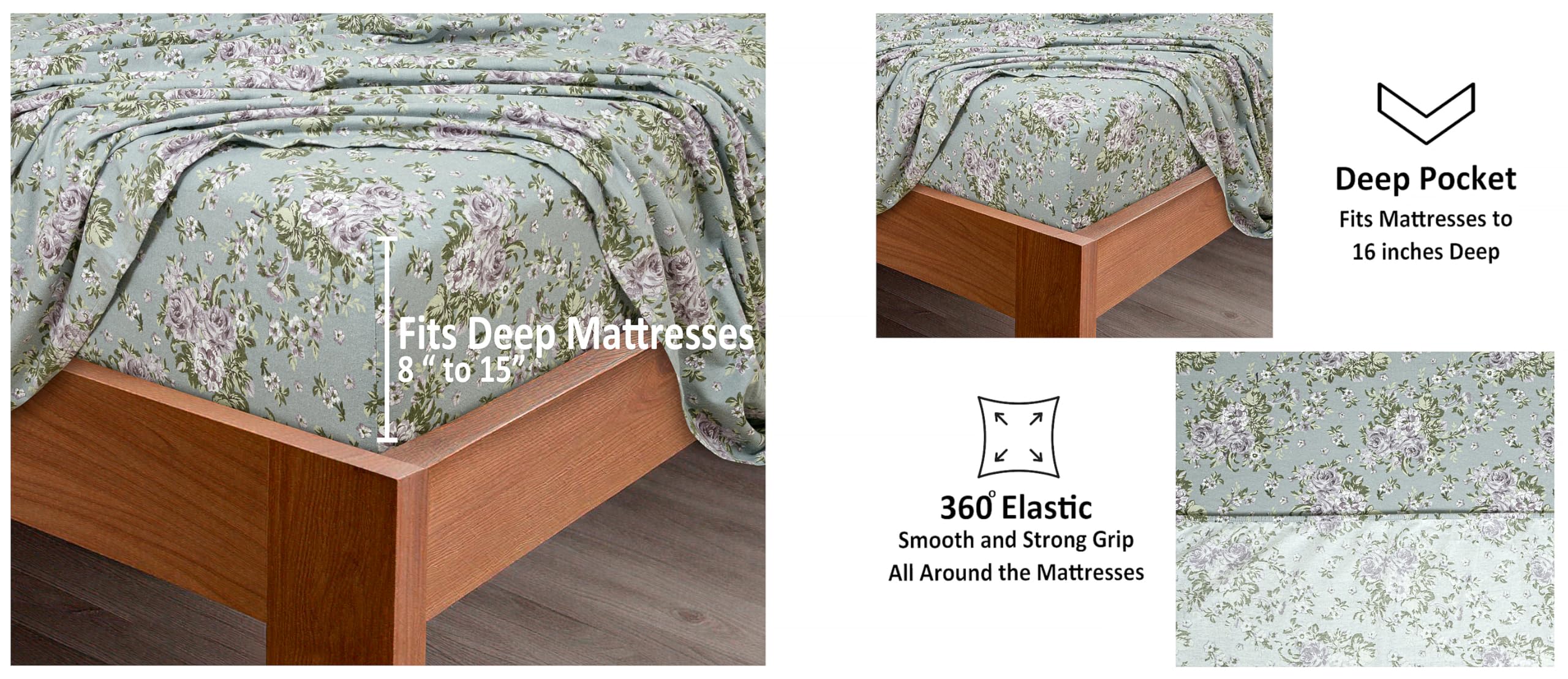 Bliss Casa Blossom all-seasons softness suits year-round use.