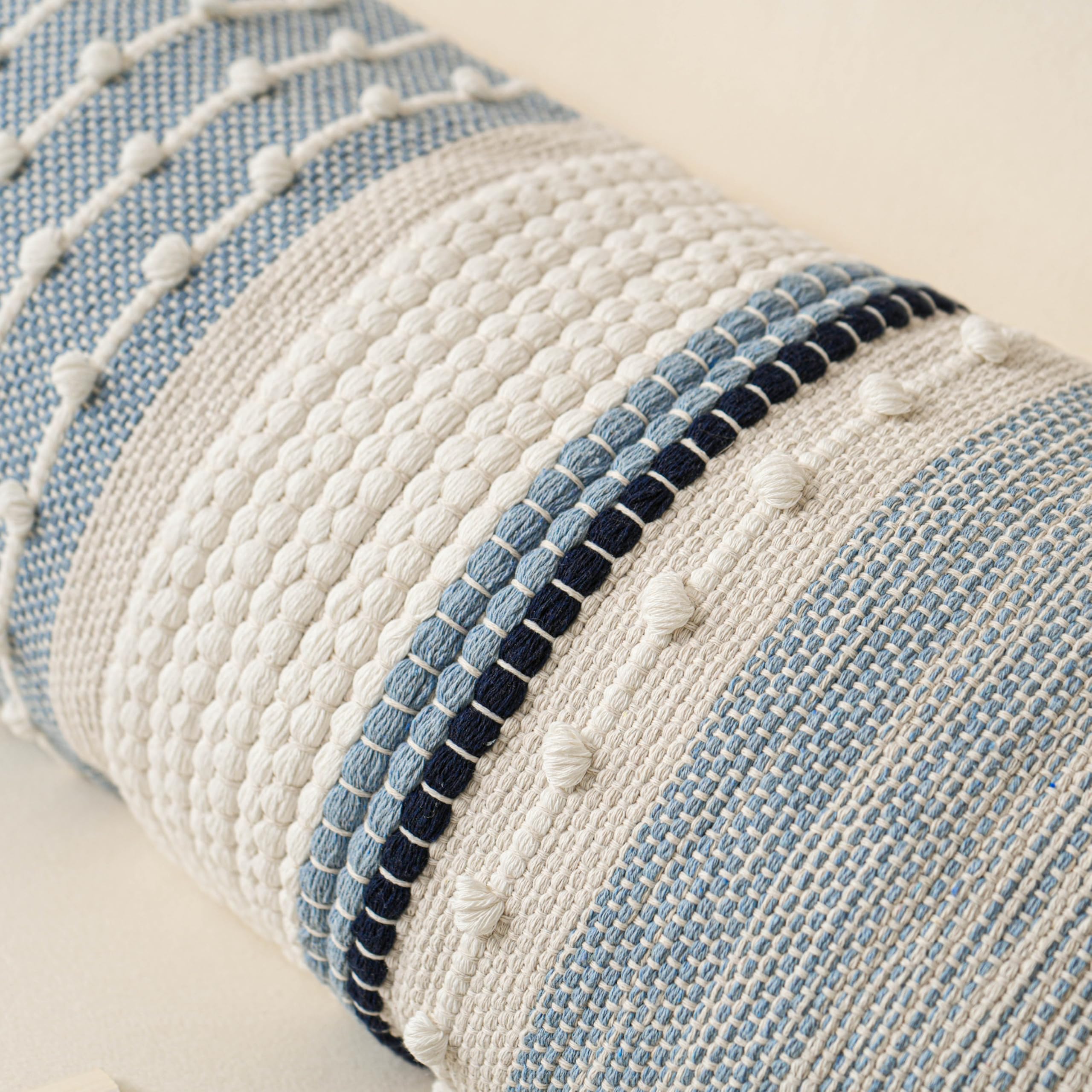 BlissBlush cover-only lumbar sleeve shown on a cushion for easy refresh.