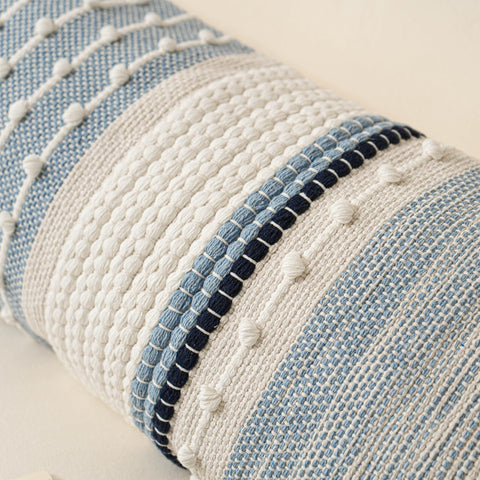 BlissBlush cover-only lumbar sleeve shown on a cushion for easy refresh.