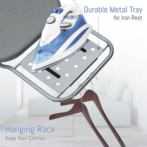 BlissBoard folded storage shows compact closet-ready design