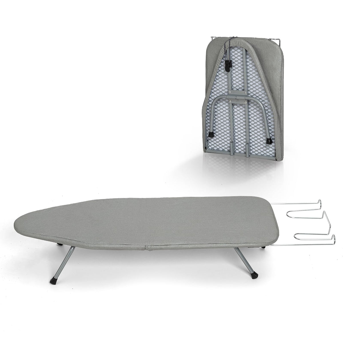 BlissBoard table top ironing board open for small spaces, 31x12 inches
