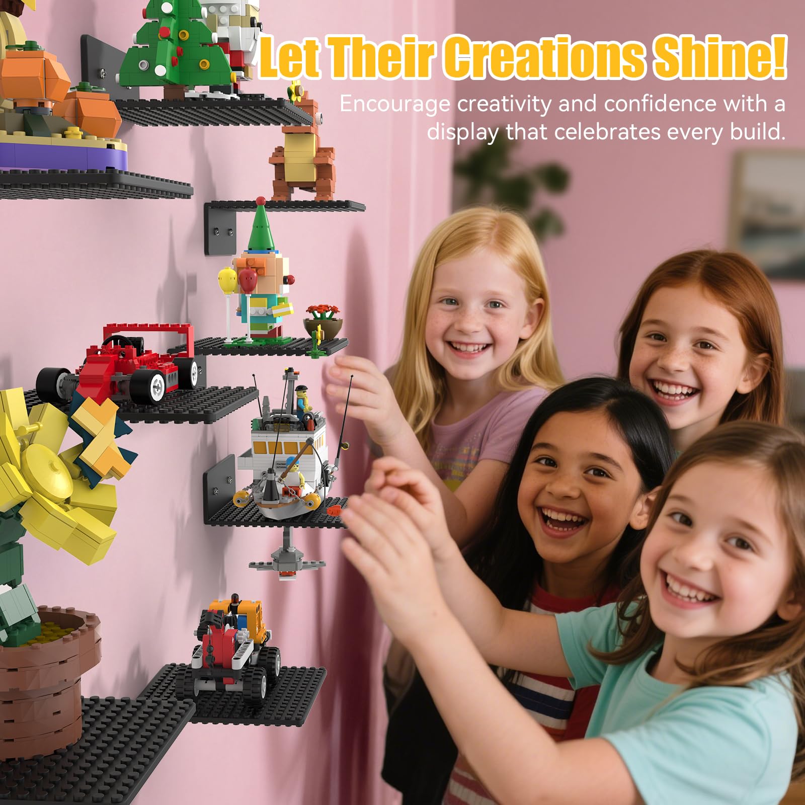 BlissBox ABS material durability supports long brick showcases.