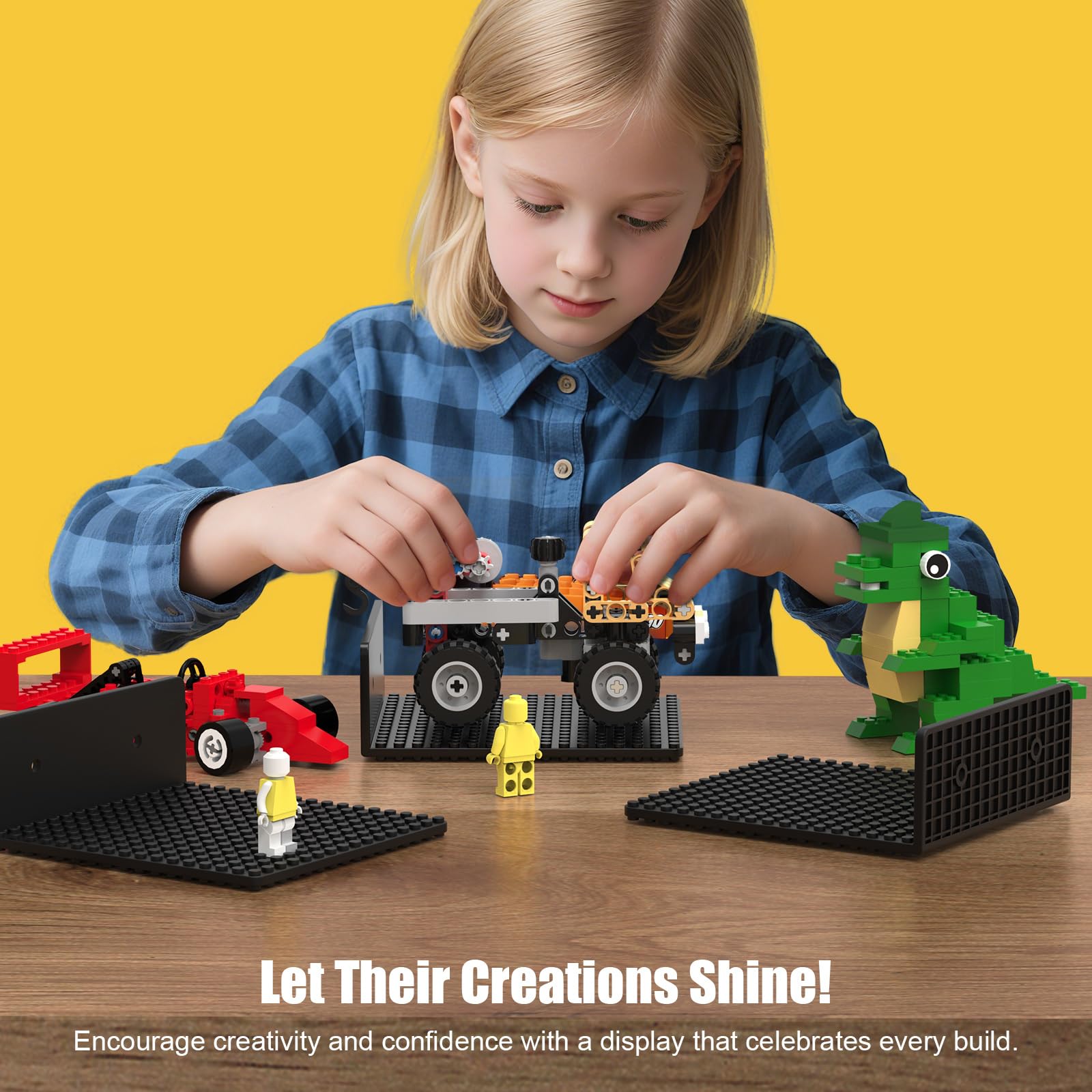 BlissBox gift-ready display shelf idea for block fans and enthusiasts.
