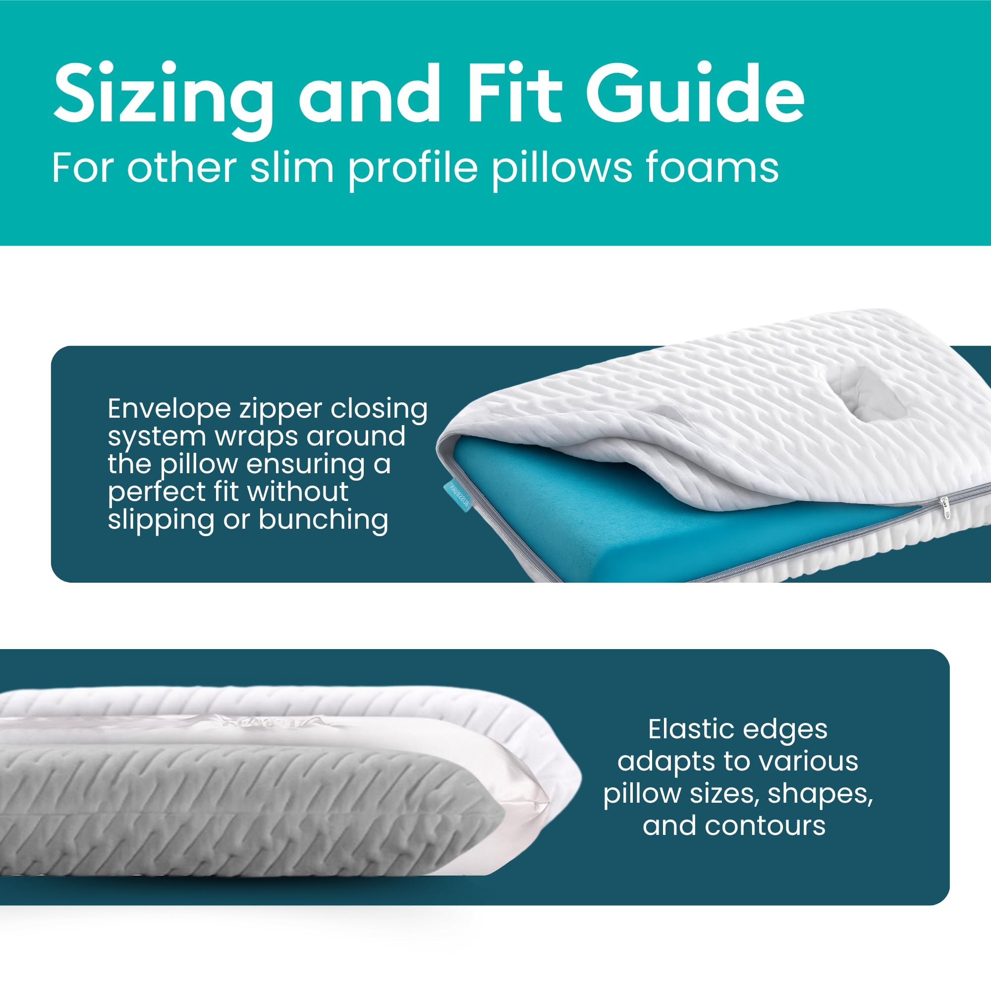 BLISSBURY Ear Hole Pillow Case stays clean through everyday use.
