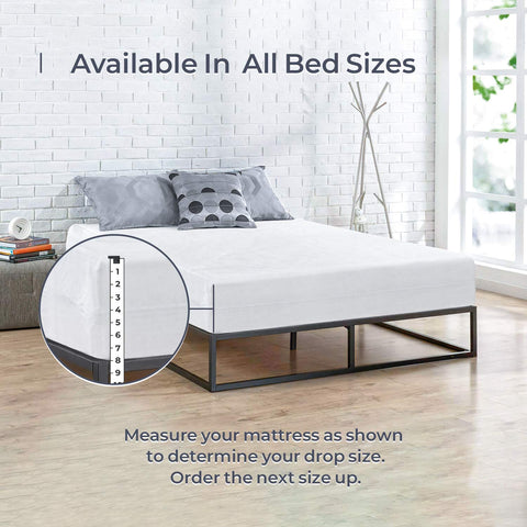 BLISSFORD 16-inch deep extra-deep fit keeps the mattress secure under sheets.