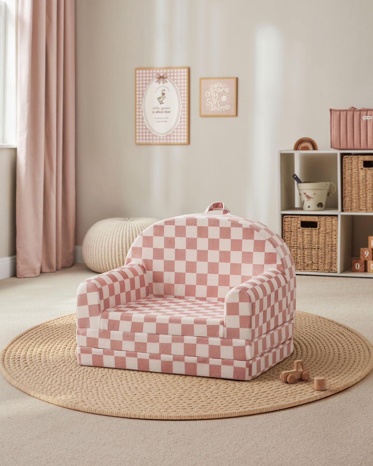 Blissful Diary lightweight frame supports portable use in any room.