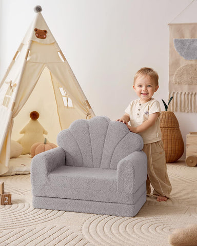 Blissful Diary foldable toddler couch folded compact for travel
