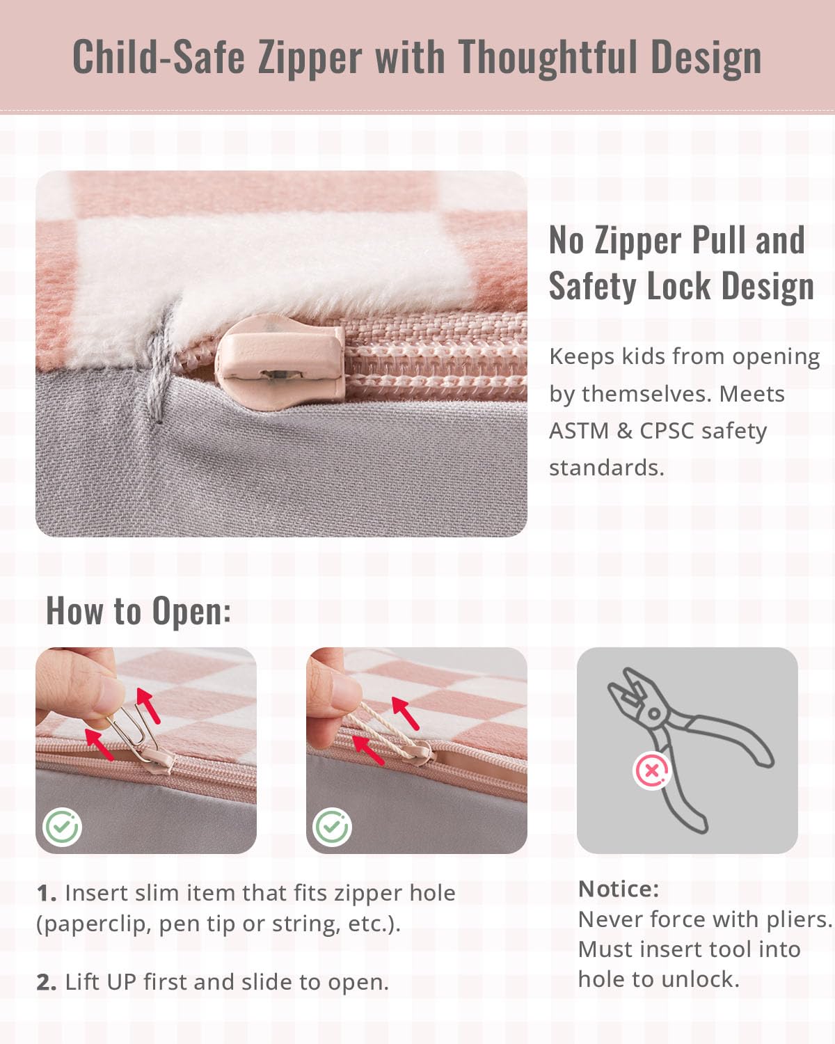Blissful Diary pre-assembled cover is ready and machine washable.
