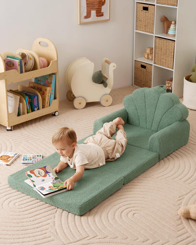 Blissful Diary memory-foam toddler chair offering sturdy support during playtime.