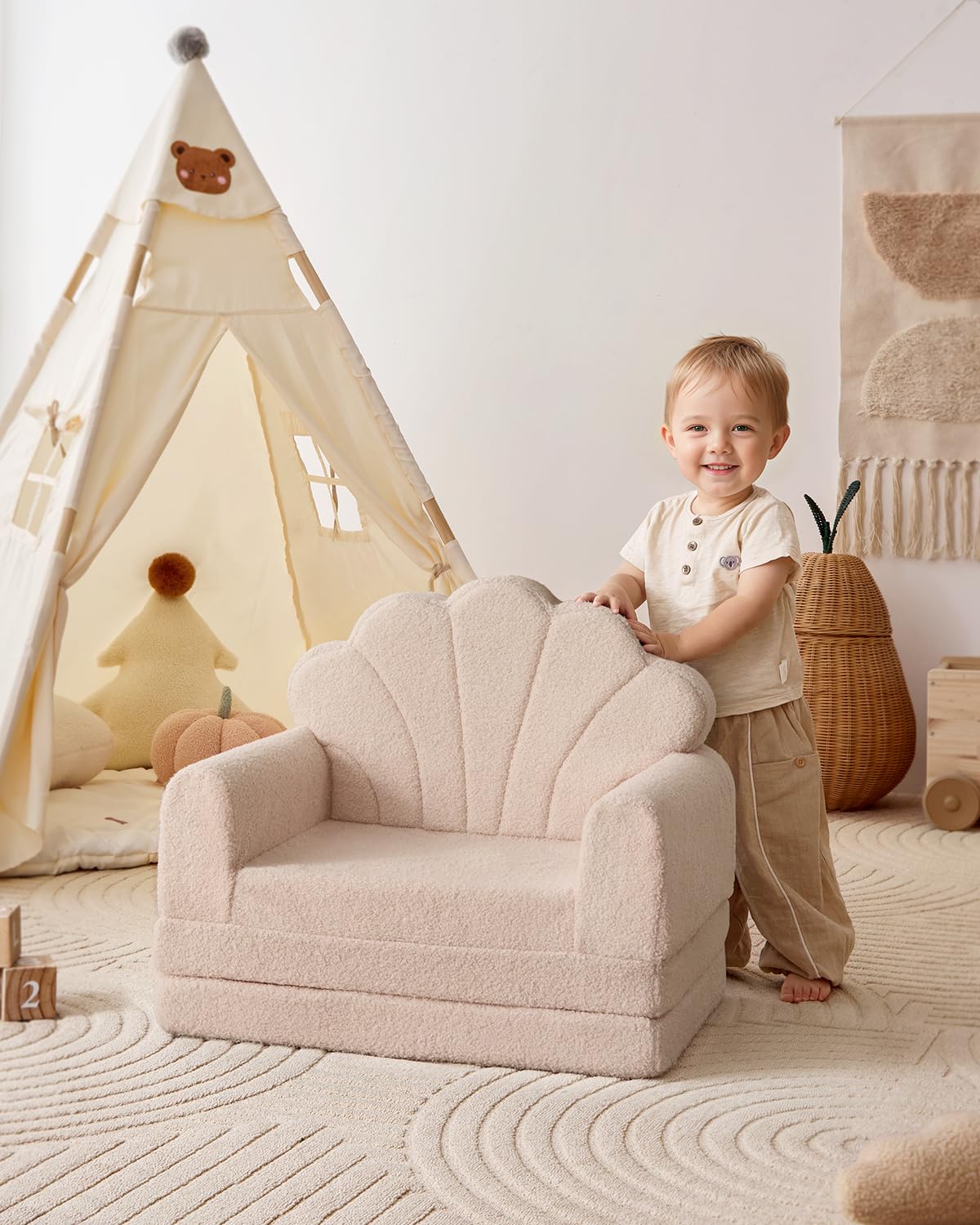 Blissful Diary fold-out mechanism shown transforming into a comfy lounger.