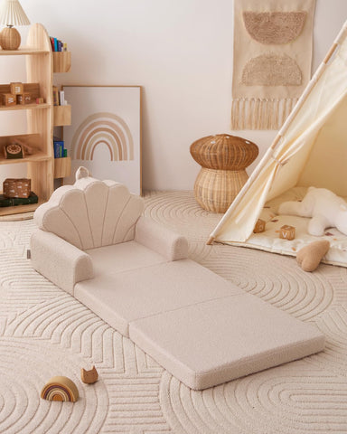 Blissful Diary washable cover on a durable couch for easy cleaning.