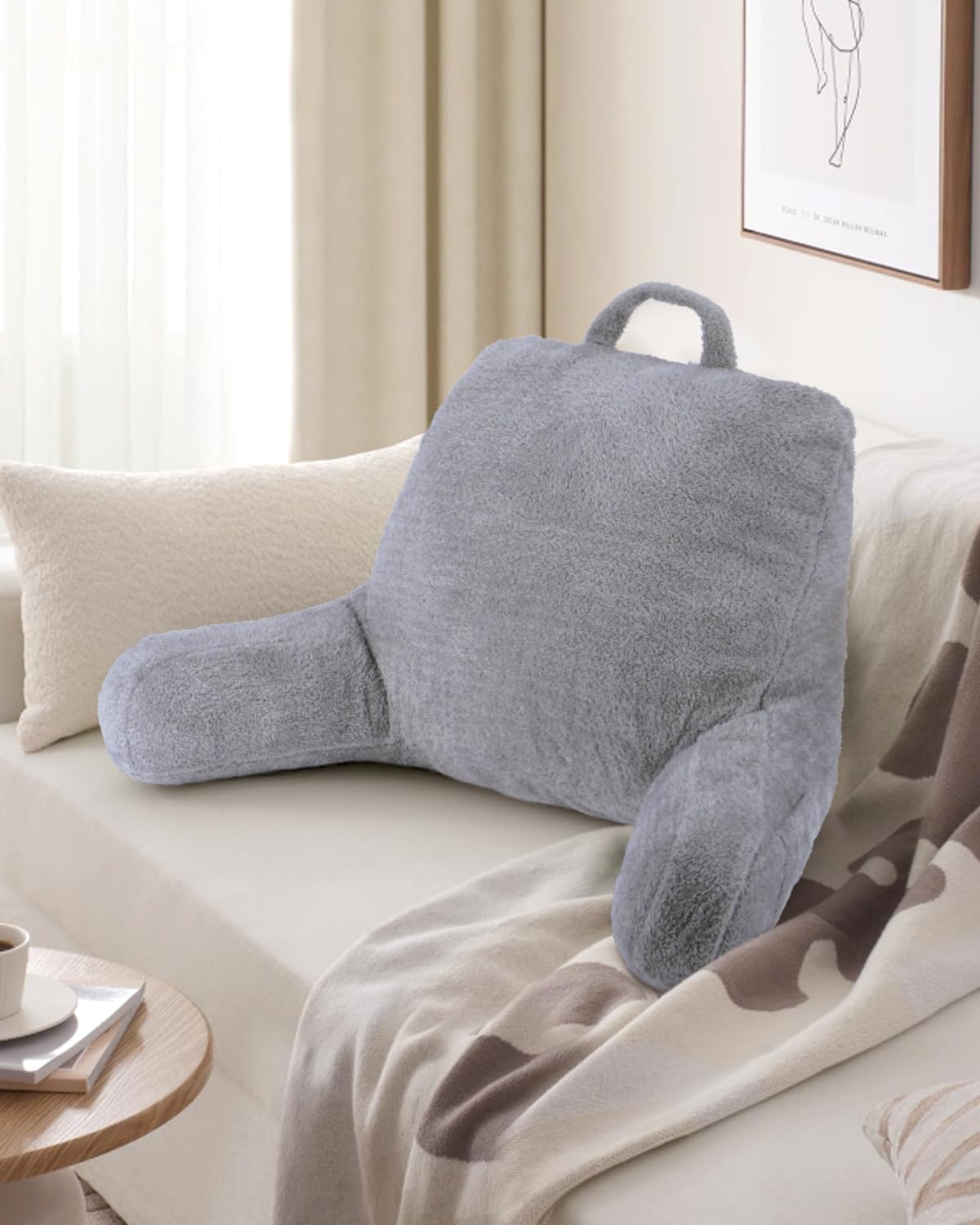 Blissful Diary light gray color blends with most decor.