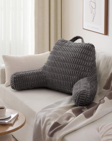 Blissful Diary reading pillow top carry handle makes moving easy.