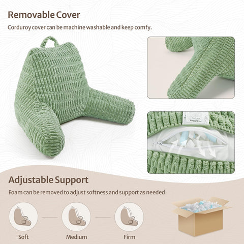 Blissful Diary Reading Pillow top handle for easy transport