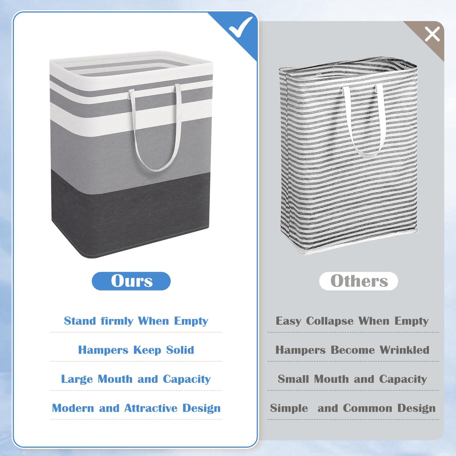 BlissTotes dual reinforced handles offer comfortable transport even when full.