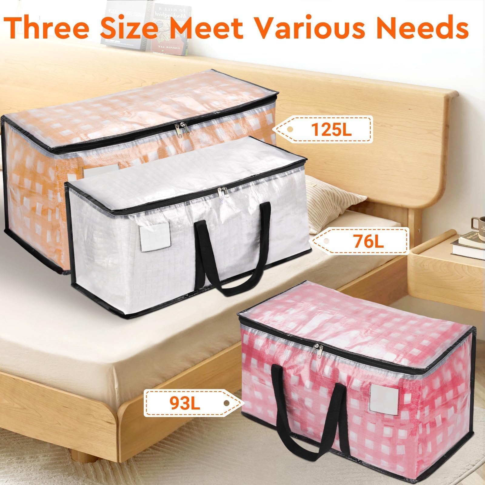 BlissTotes versatile moving bags suit clothing, dorms, and trips