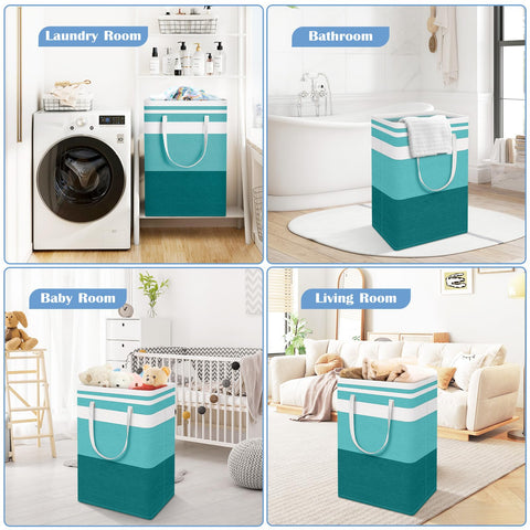 BlissTotes portable laundry bin suitable for dorms, camping, and travel