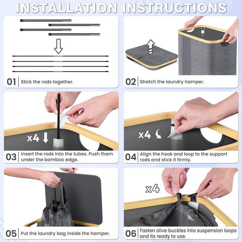 Sturdy design helps maintain shape during busy laundry days.