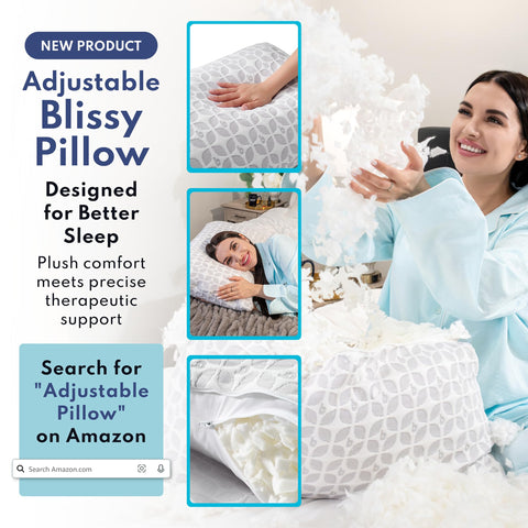 BLISSY silk pillowcase hair smoothing demonstrates reduced tugging on strands.