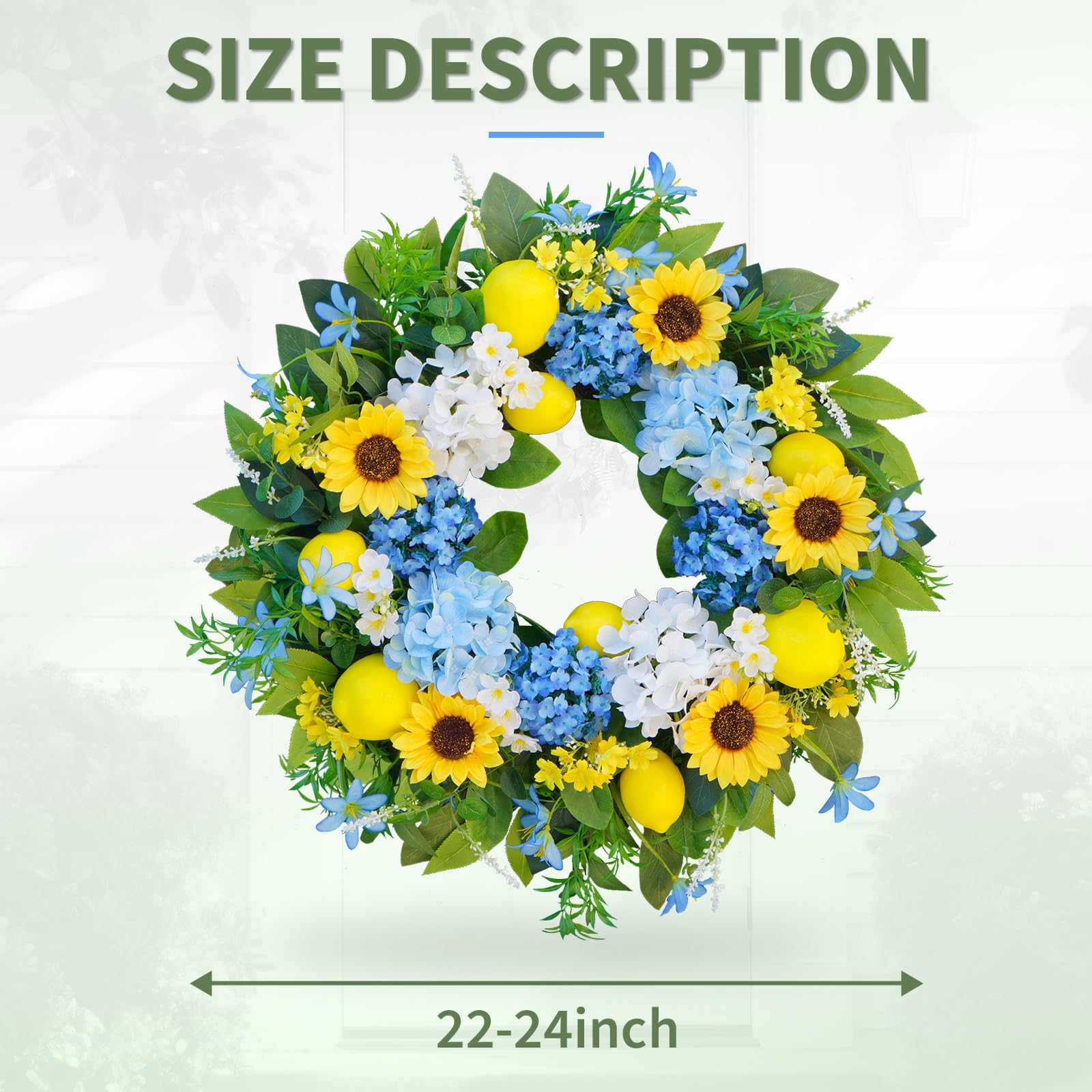 Bloeien wreath textures captured in premium materials for lifelike, low-maintenance seasonal decor