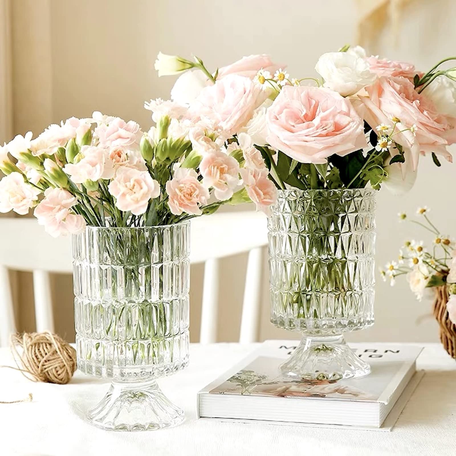 BLOFLO STU wedding-dining decor vase makes gift-ready centerpieces.