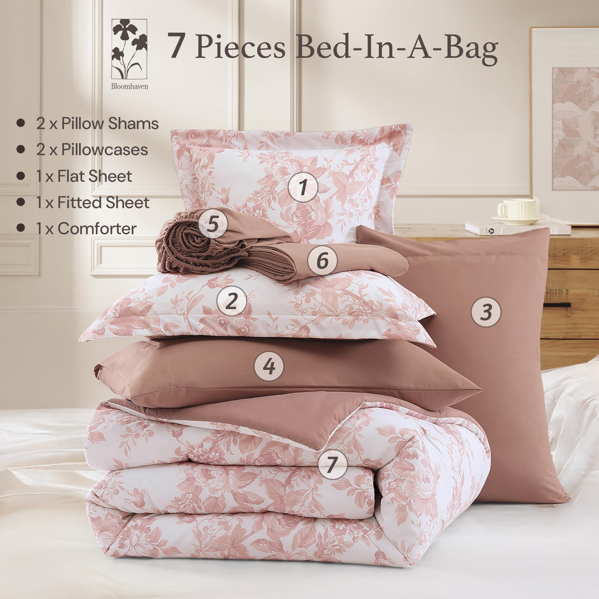 Bloomhaven shams 20x26 accent cushions for cohesive style.