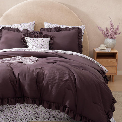 BLOOMHAVEN two shams 20x26 complete the classic bed ensemble