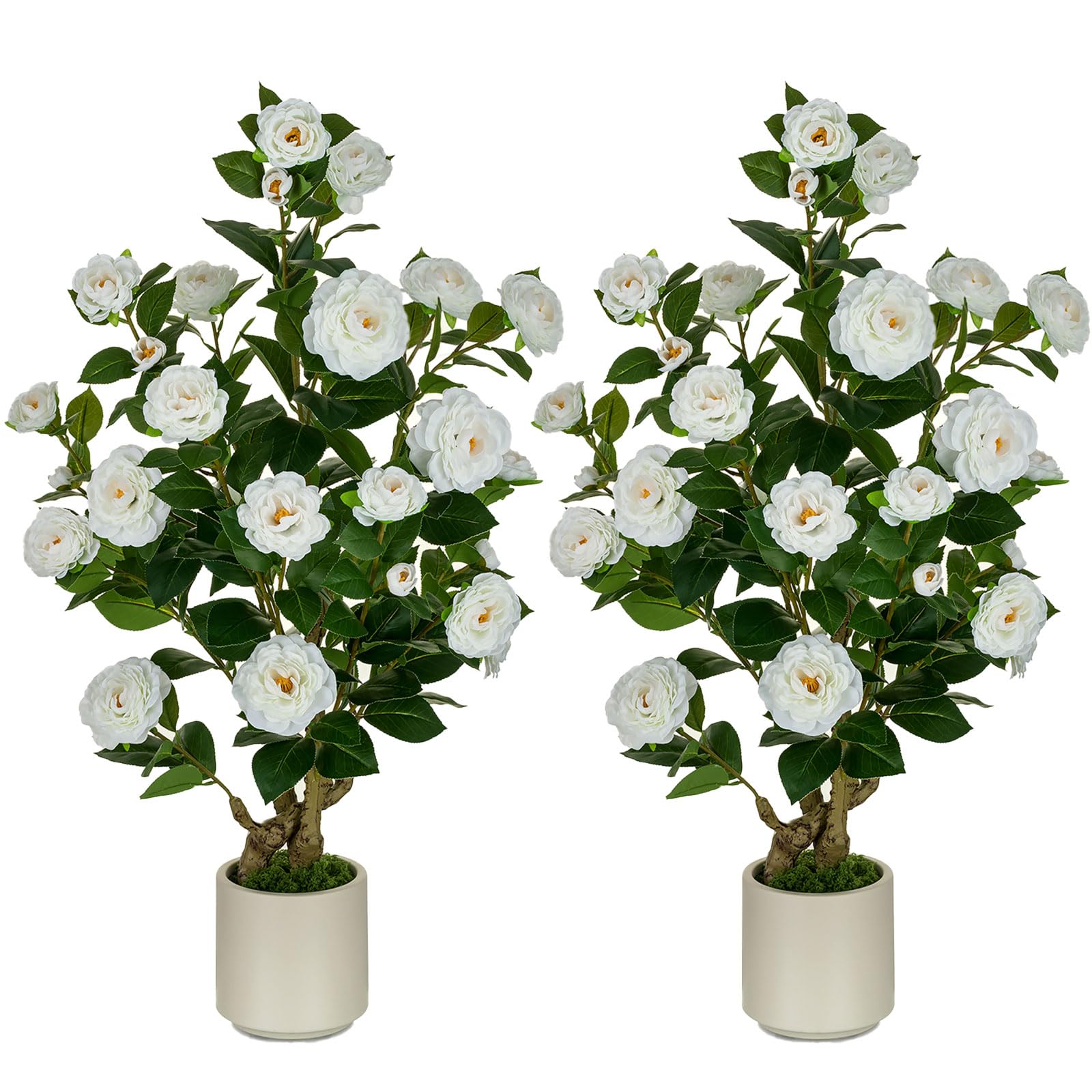 BLOSMON long-lasting artificial greenery requires no watering.