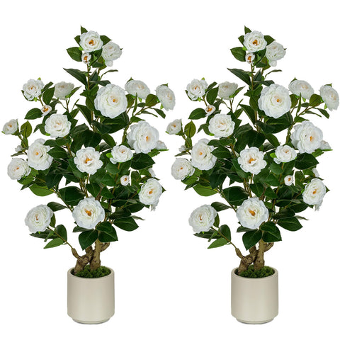 BLOSMON long-lasting artificial greenery requires no watering.
