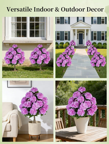 BLOSMON weatherproof topiary designed for sun and rain year-round