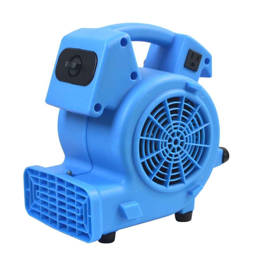 BLOTEK Air Mini Mover front view highlights compact, powerful airflow.