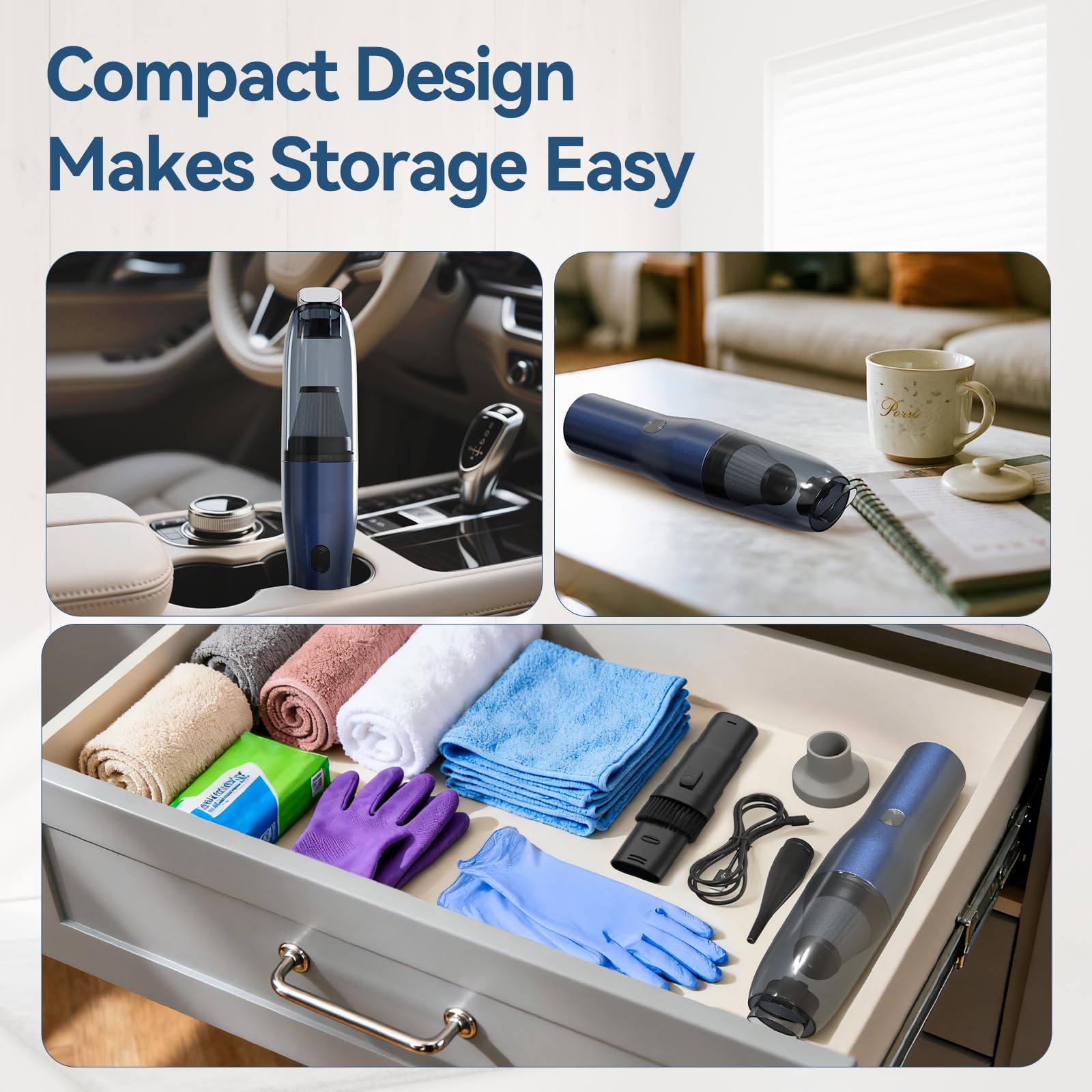 Blozor lightweight 1 lb design enables quick everyday cleanup.