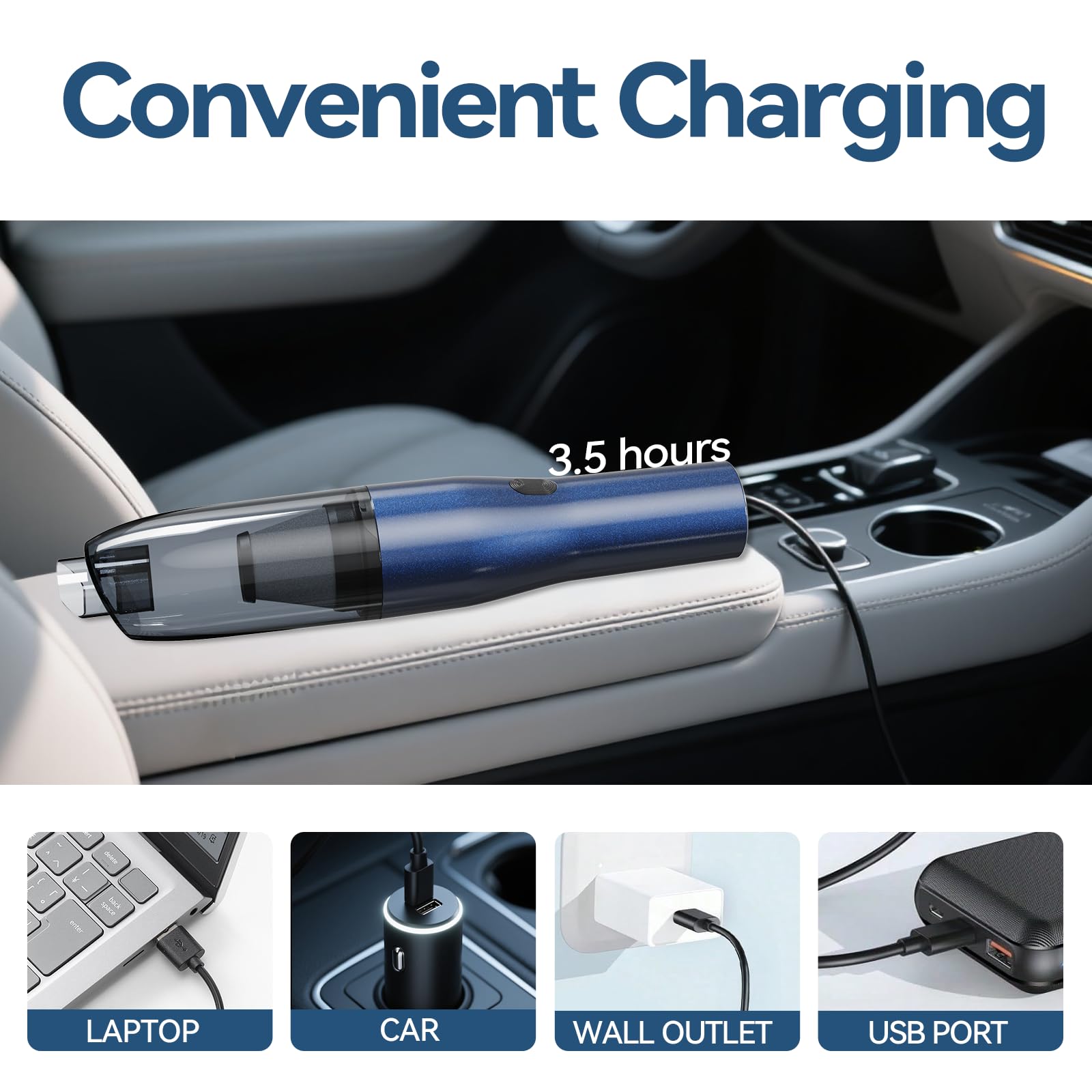 Blozor USB-C charging supports fast, flexible power on the go.